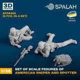 スパラッハ[SPU36435]1/35 米軍 狙撃兵・観測兵セット (2体入)