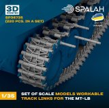 スパラッハ[SPU36735]1/35 MT-LB 可動式履帯セット (220枚入)