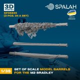 スパラッハ[SPU36835]1/35 M2 ブラッドレー 25mm機関砲砲身セット(3種 x 各1本入)