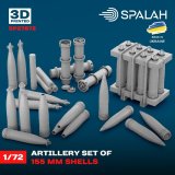 スパラッハ[SPU27872]1/72 155mm砲弾セット