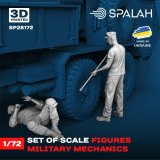 スパラッハ[SPU28172]1/72 車両整備兵セット (2体入)