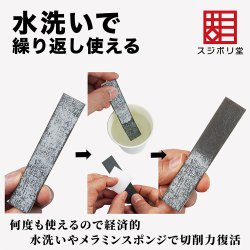 画像4: スジボリ堂[FL-KY-0400]格言ヤスリ 厚さ 5mm ＃400 