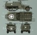 画像17: タコム[TKOAHHQ-35001]1/35 米軍 M3 & M3A1 ハーフトラック 1 + 1 コンボキット (17)