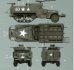 画像16: タコム[TKOAHHQ-35001]1/35 米軍 M3 & M3A1 ハーフトラック 1 + 1 コンボキット (16)
