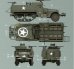 画像15: タコム[TKOAHHQ-35001]1/35 米軍 M3 & M3A1 ハーフトラック 1 + 1 コンボキット (15)