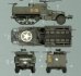 画像13: タコム[TKOAHHQ-35001]1/35 米軍 M3 & M3A1 ハーフトラック 1 + 1 コンボキット (13)