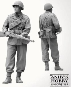 画像2: タコム[TKOAHHQ-005]1/16 WW.II 米陸軍歩兵 M1943 野戦服