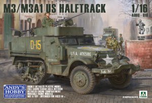 画像1: タコム[TKOAHHQ-010]1/16 米軍 M3/M3A1 ハーフトラック2 in 1 (1)