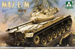 画像1: タコム[TKO2072]1/35 米軍 M47E/M 戦車 2 in 1