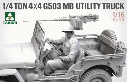 画像3: タコム[TKO1016]1/16 米陸軍 1/4トン 4X4 G503ユーティリティトラック