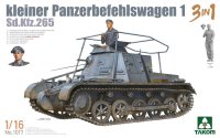 タコム[TKO1017]1/16 I号指揮戦車 Sd.Kfz.265 3 in 1