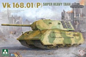 画像1: タコム[TKO2158]1/35 Vk.168.01(P) 超重戦車 (1)
