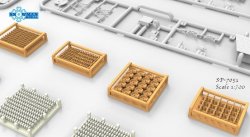 画像8: タコム[TKOSP-7051]1/700 アメリカ海軍 ABSD-1 分割式浮きドック