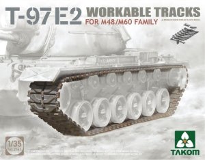 画像1: タコム[TKO2163]1/35 T-97E2 連結組立可動式履帯 (M48/M60系用) (1)