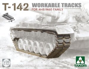 画像1: タコム[TKO2164]1/35 T-142 連結組立可動式履帯 (M48/M60系用) (1)