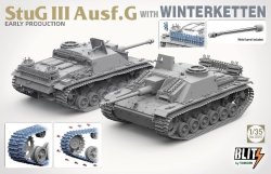 画像2: タコム[TKOB8010]1/35 III号突撃砲 G型 初期型w/ヴィンターケッテン