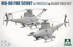 画像2: タコム[TKO2169]1/35 MQ-8B ファイアスカウトw/ミサイル & ブレードフォールドキット