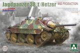 タコム[TKO2171X]1/35 38式軽駆逐戦車 ヘッツァー中期型 (インテリア無し限定版)