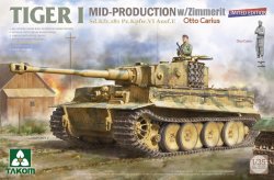 画像1: タコム[TKO2200]1/35 Sd.Kfz.181 Pz.Kpfw.VIタイガーI 中期型w/ツィンメリットコーティング"オットー・カリウス" (限定版)