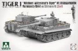 画像2: タコム[TKO2201]1/35 Sd.Kfz.181 Pz.Kpfw.VI Ausf.E タイガーI 後期型/後期型指揮車w/ツィンメリットコーティング 「2 in 1」"ミハエル・ヴィットマン"ノルマンディー 1944