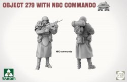 画像4: タコム[TKO2188]1/35 ソビエト 重戦車 オブイェークト279w/NBCコマンドフィギュア