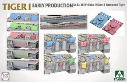 画像4: タコム[TKO2195]1/35 Sd.Kfz.181 Pz.Kpfw.VIタイガーI 初期型 "コマンドタイガー"