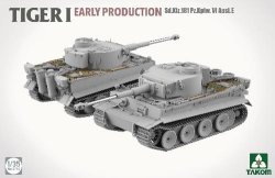 画像2: タコム[TKO2196]1/35 Sd.Kfz.181 Pz.Kpfw.VIタイガーI 初期型