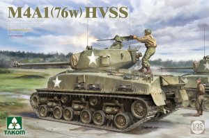 画像1: タコム[TKO2205]1/35 M4A1 (76w) HVSS (1)