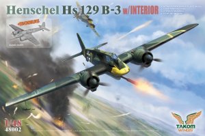画像1: タコム[TKO48002]1/48 ヘンシェル Hs129B-3 (1)