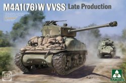 画像1: タコム[TKO2207]1/35 M4A1(76)W VVSS 後期型