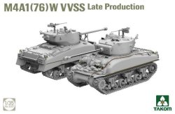 画像2: タコム[TKO2207]1/35 M4A1(76)W VVSS 後期型