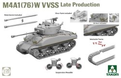 画像3: タコム[TKO2207]1/35 M4A1(76)W VVSS 後期型