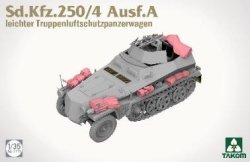 画像3: タコム[TKO2211]1/35 Sd.Kfz.250/4 A型軽対空装甲兵員輸送車