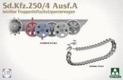 画像6: タコム[TKO2211]1/35 Sd.Kfz.250/4 A型軽対空装甲兵員輸送車