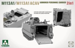 画像6: タコム[TKO2215]1/35 M113A1/M113A1 ACAV 装甲兵員輸送車/装甲騎兵戦闘車 2in1