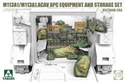 画像1: タコム[TKO2217]1/35 M113A1/M113A1 ACAV APC用車載品セット (ベトナム戦争時)
