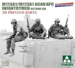 画像1: タコム[TKO2900]1/35 M113A1/M113A1 ACAV APC用歩兵セット (ベトナム戦争時)