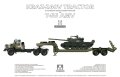 タコム[TKO2095]1/35 KrAZ-260V トラクターw/ ChMZAP-5247G セミトレイラー & Tー55 AMV 中戦車