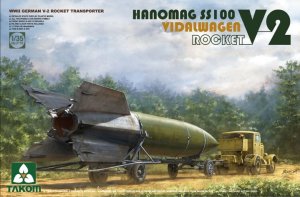 画像1: タコム[TKO2110]1/35 WW.II ドイツ V2ロケットw/ハノマ-グSS100トラクター+ フィダルワーゲン (1)
