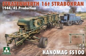 画像1: タコム[TKO2124]1/35 シュトラーテンヴェルト社 16tガントリークレーンw/ハノマーグSS100 トラクター 1944/45年生産 (1)