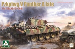 画像1: タコム[TKO2176]1/35 パンター A 後期型 2 in 1 （Sd.Kfz.171/268） (1)