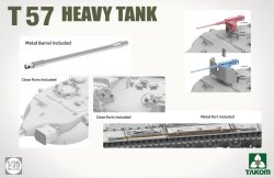 画像4: タコム[TKO2203]1/35 T57 重戦車