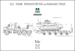 画像1: タコム[TKO5002X]1/72 米軍 M1070 & M1000 70トン 戦車運搬車w/M1A2 SEPエイブラムス TUSKII 主力戦車 初回限定生産版 (1)