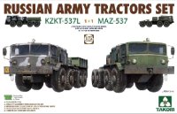 タコム[TKO5003]1/72 ロシア陸軍 KZKT-537L & MAZ-537トラクターセット