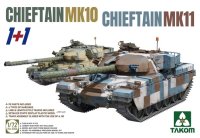タコム[TKO5006]1/72 イギリス主力戦車 チーフテン  Mk.10/Mk.11 (2キット入)