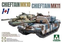 画像1: タコム[TKO5006]1/72 イギリス主力戦車 チーフテン  Mk.10/Mk.11 (2キット入)
