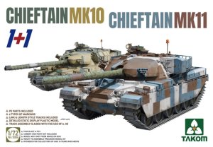 画像1: タコム[TKO5006]1/72 イギリス主力戦車 チーフテン  Mk.10/Mk.11 (2キット入) (1)