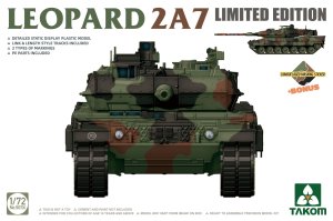 画像1: タコム[TKO5011X]1/72 レオパルト2A7 主力戦車w/迷彩マスクシール (限定版) (1)