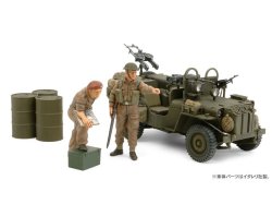 画像2: タミヤ[TAM25423]1/35 イギリスSASコマンドカー 1944年 （人形2体付き）