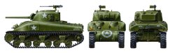 画像3: タミヤ[TAM32523]1/48 アメリカM4A1シャーマン戦車